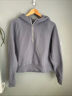 Vuori Restore Hoodie, Slate Blue, Large